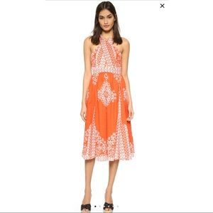 Plenty by Tracy Reese Crisscross Midi Dress